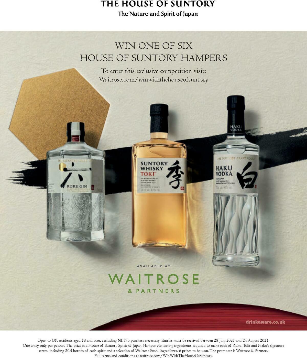 Waitrose Food Magazine August Offers from 1 August