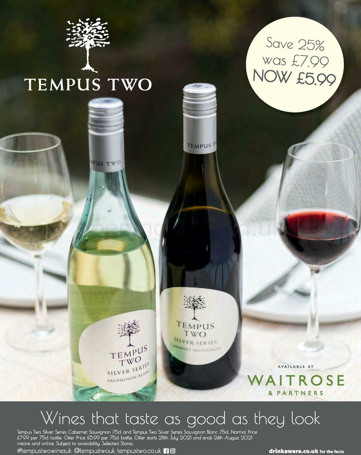 Waitrose Food Magazine August Offers from 1 August