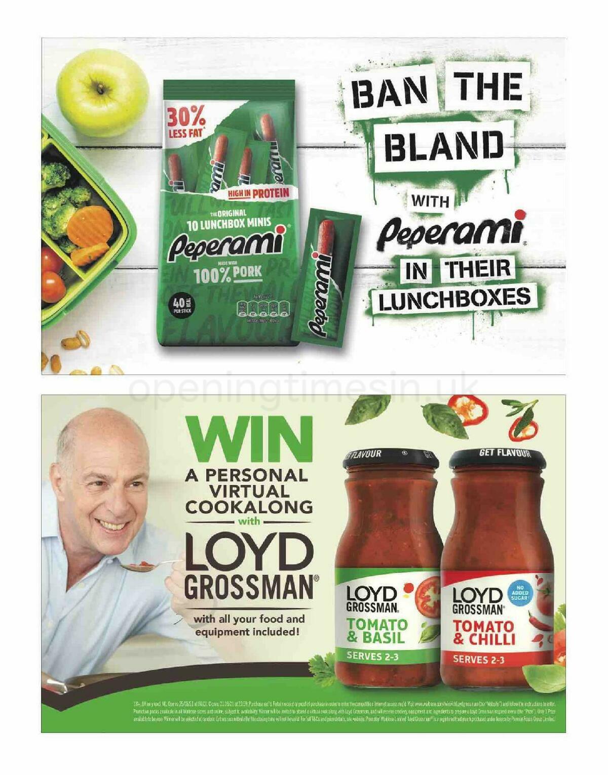 Waitrose Offers from 26 August