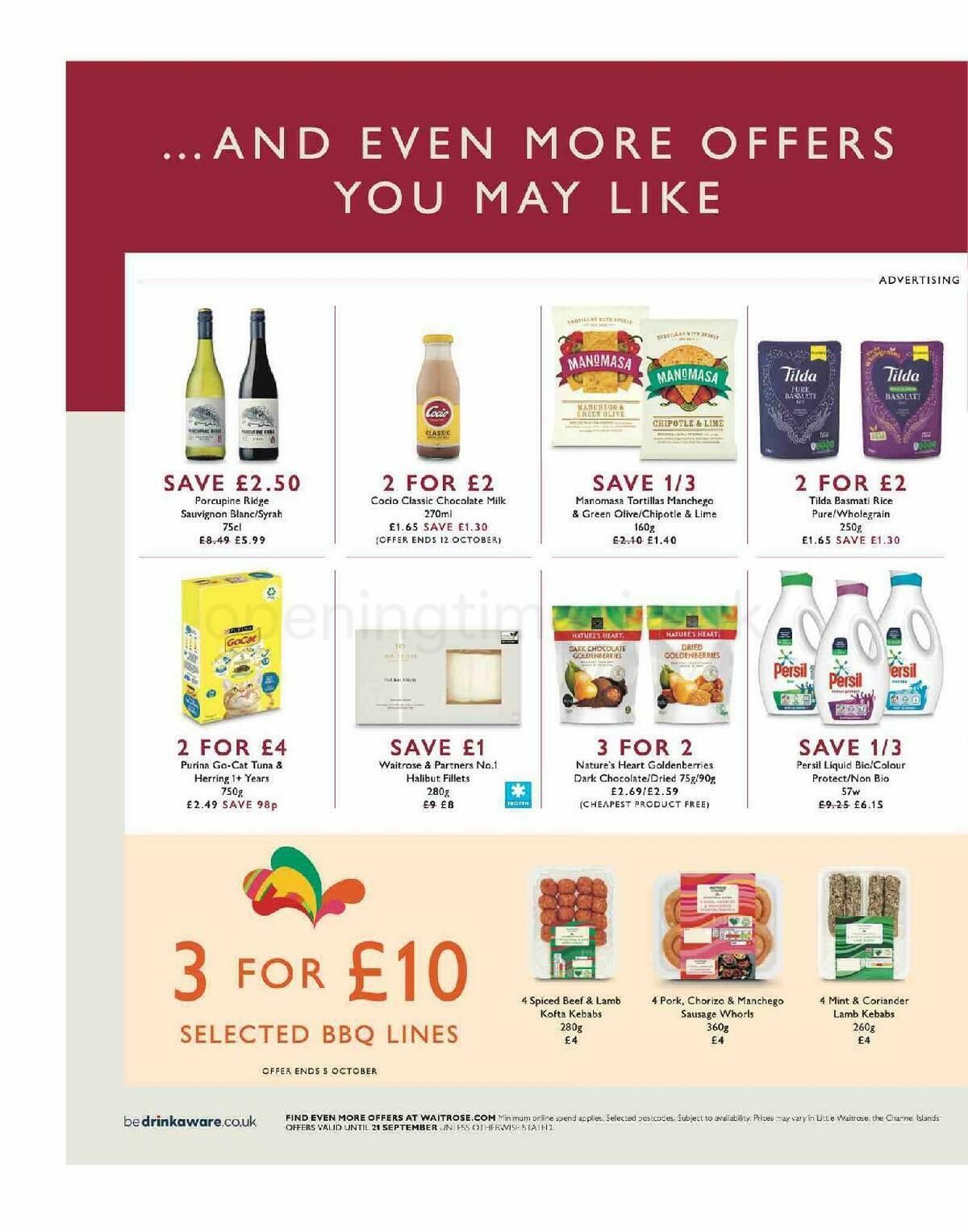 Waitrose Offers from 26 August