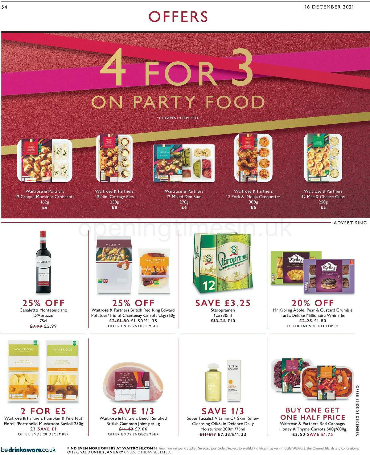 Waitrose Offers from 16 December