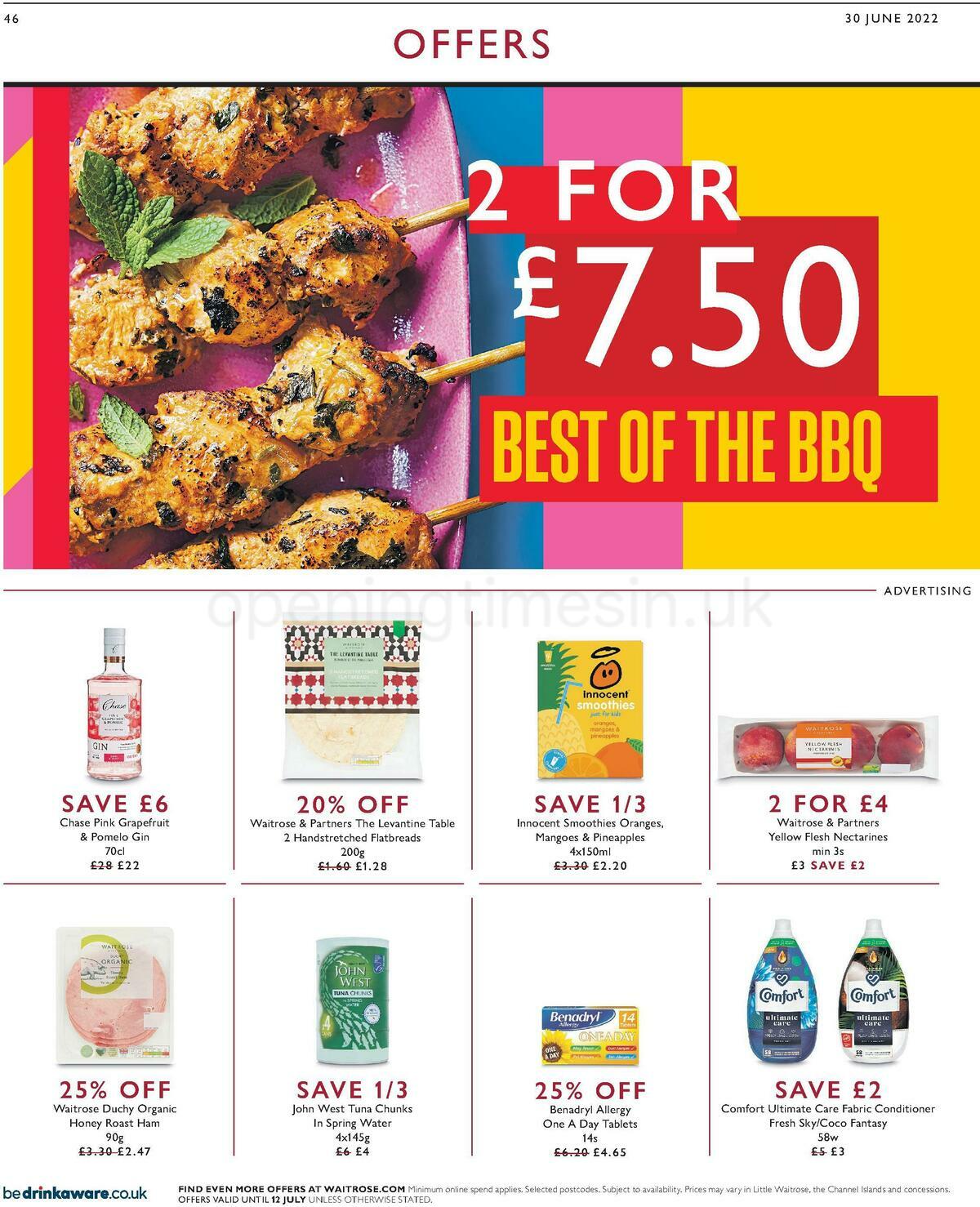 Waitrose Offers from 30 June