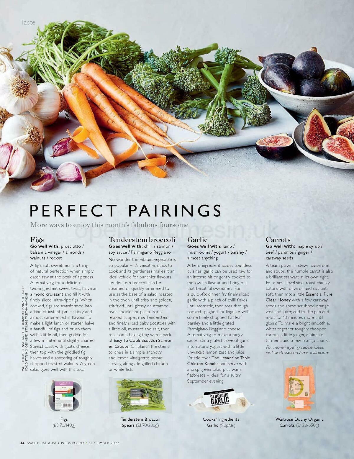 Waitrose Food Magazine September Offers from 1 September