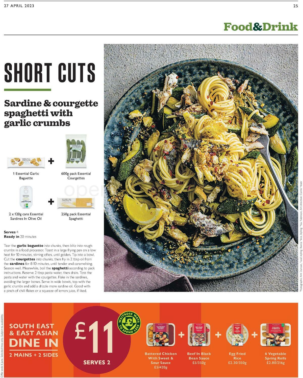 Waitrose Offers from 27 April