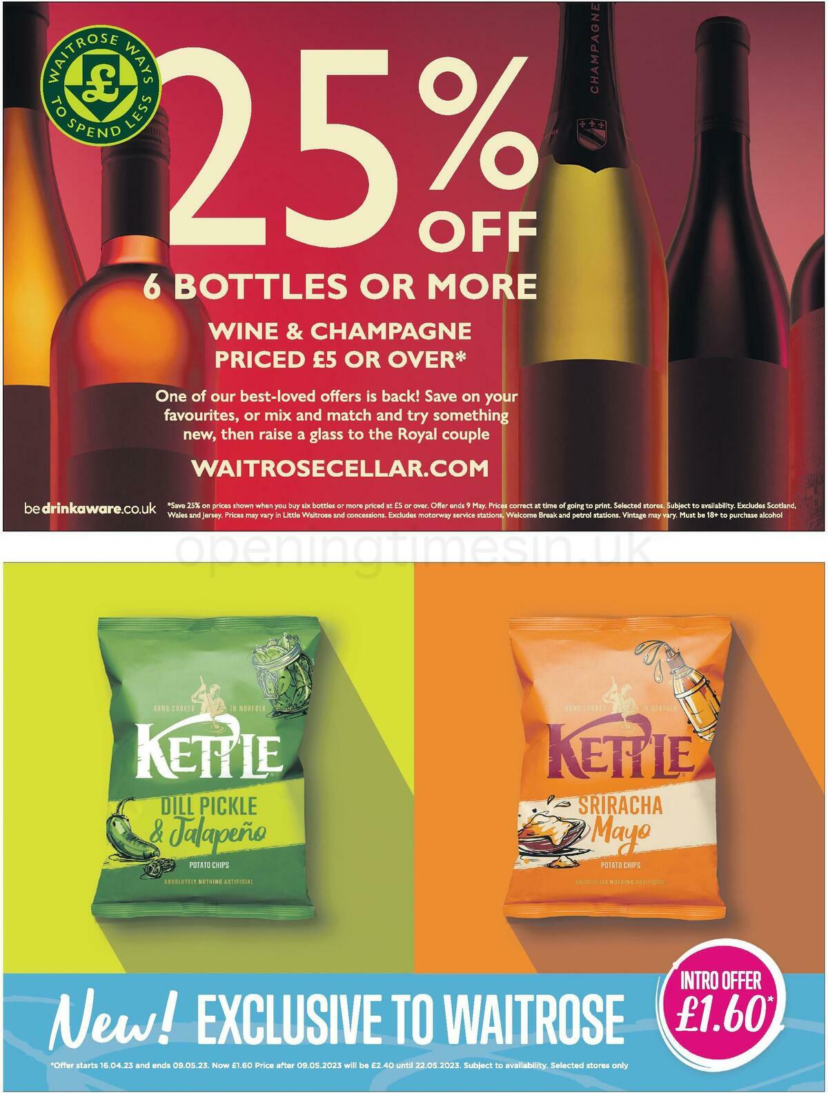 Waitrose Offers from 27 April