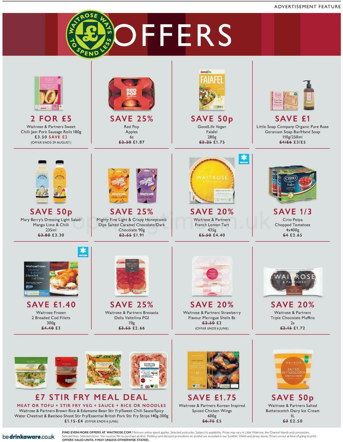 Waitrose Offers from 27 April