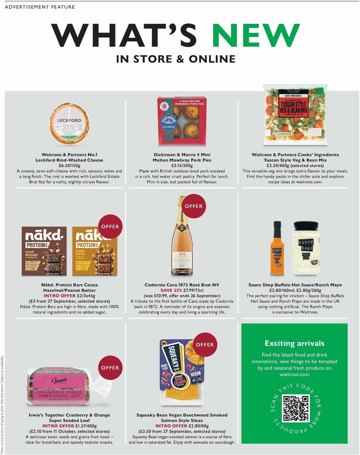 Waitrose Offers from 21 September