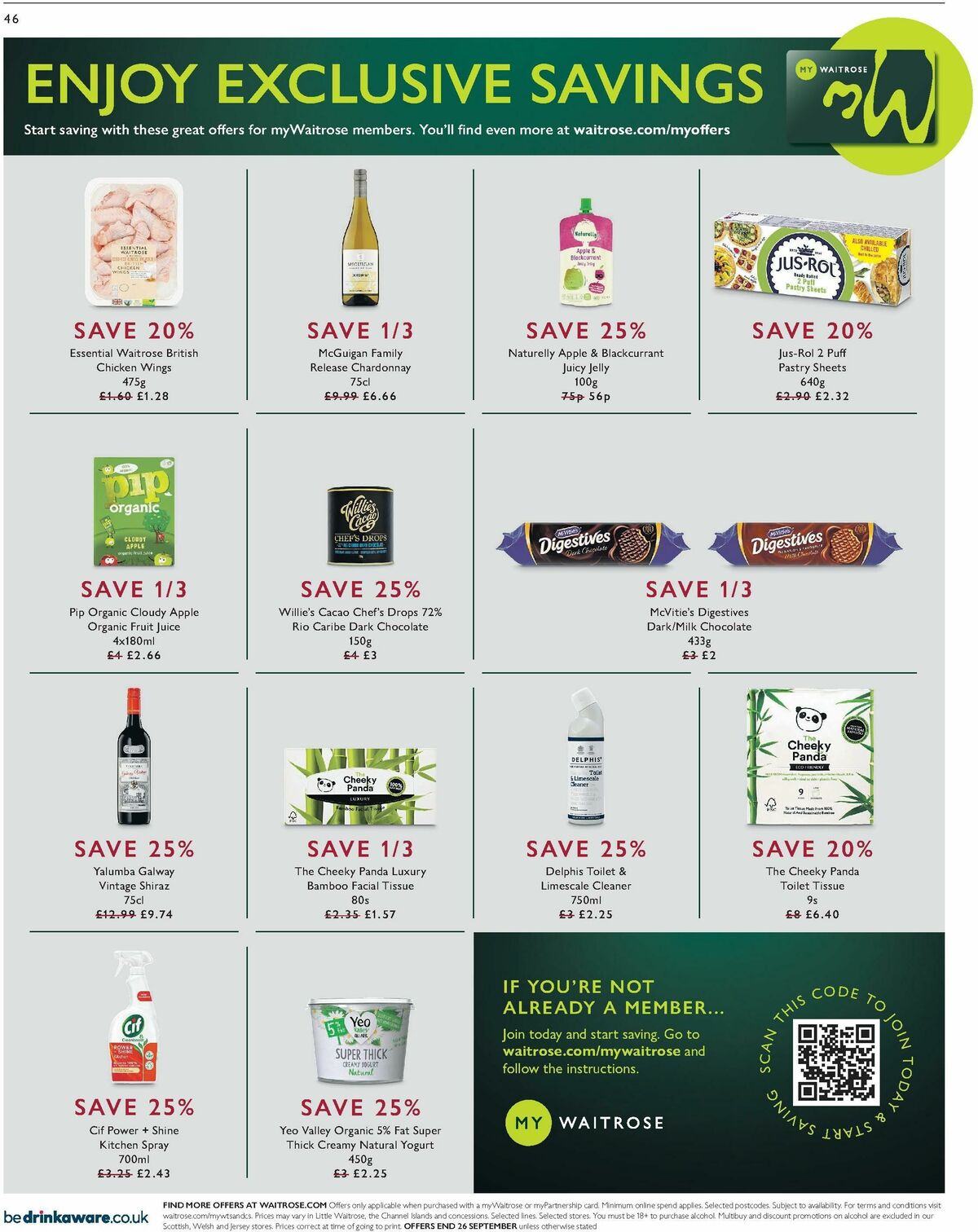 Waitrose Offers from 21 September