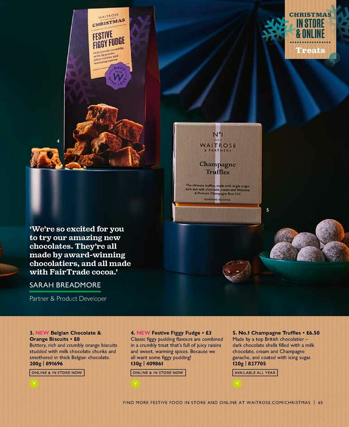 Waitrose Christmas Offers from 4 October