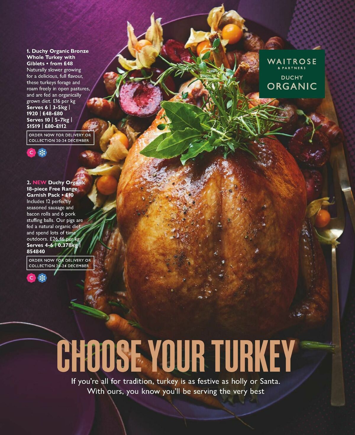 Waitrose Christmas Offers from 4 October