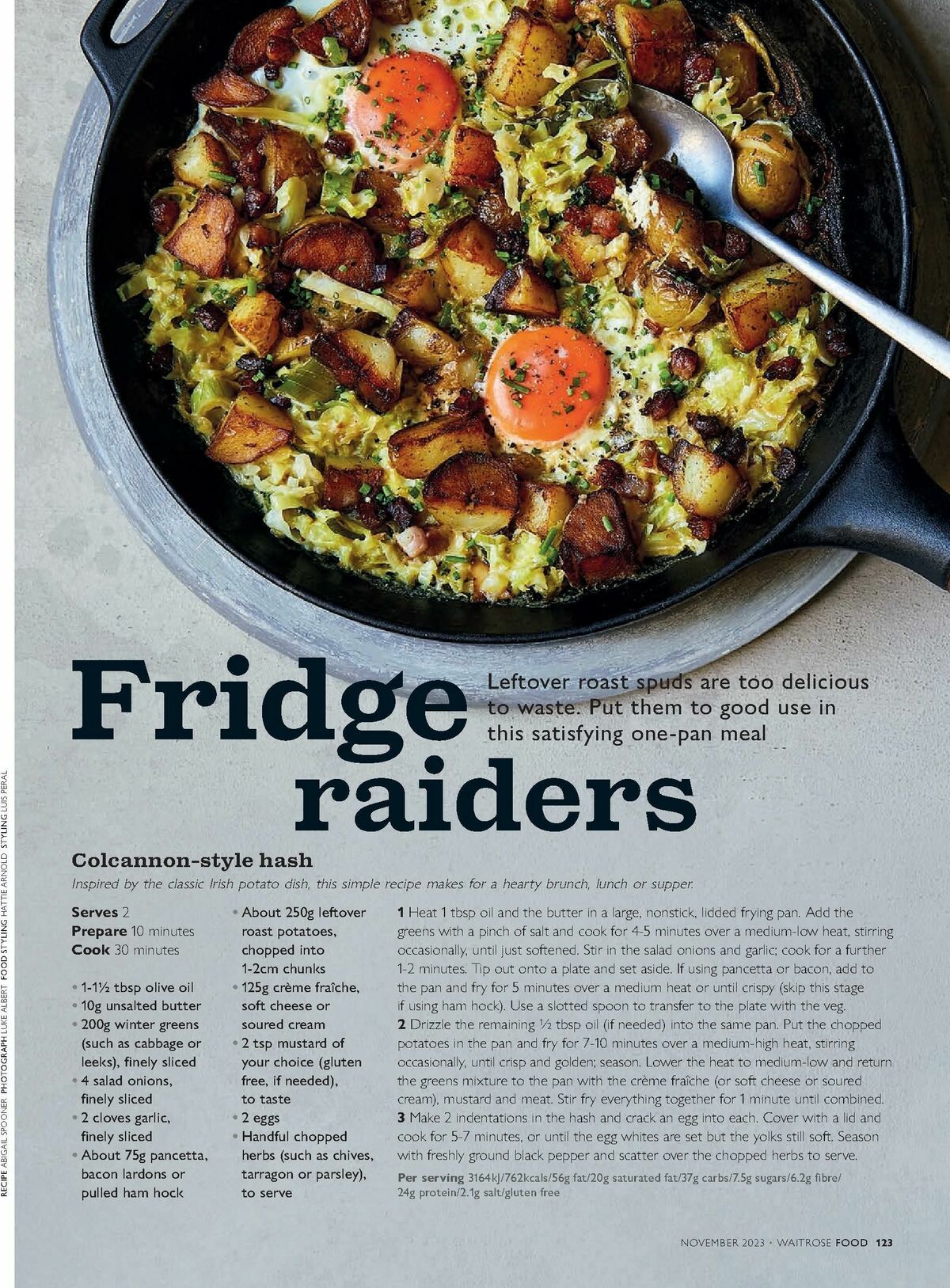 Waitrose Food Magazine November Offers from 1 November