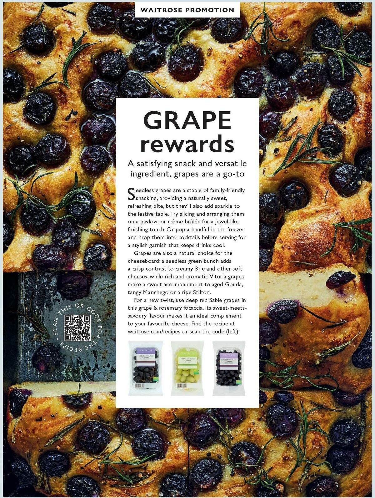 Waitrose Food Magazine November Offers from 1 November