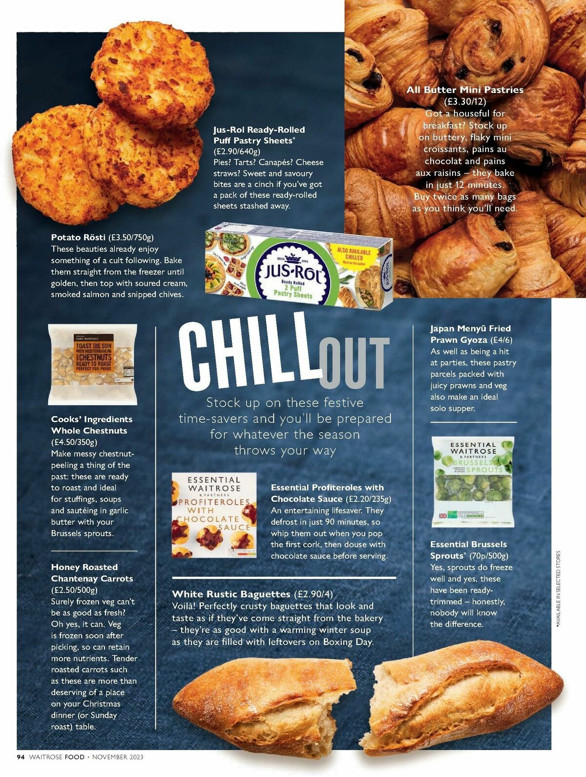 Waitrose Food Magazine November Offers from 1 November