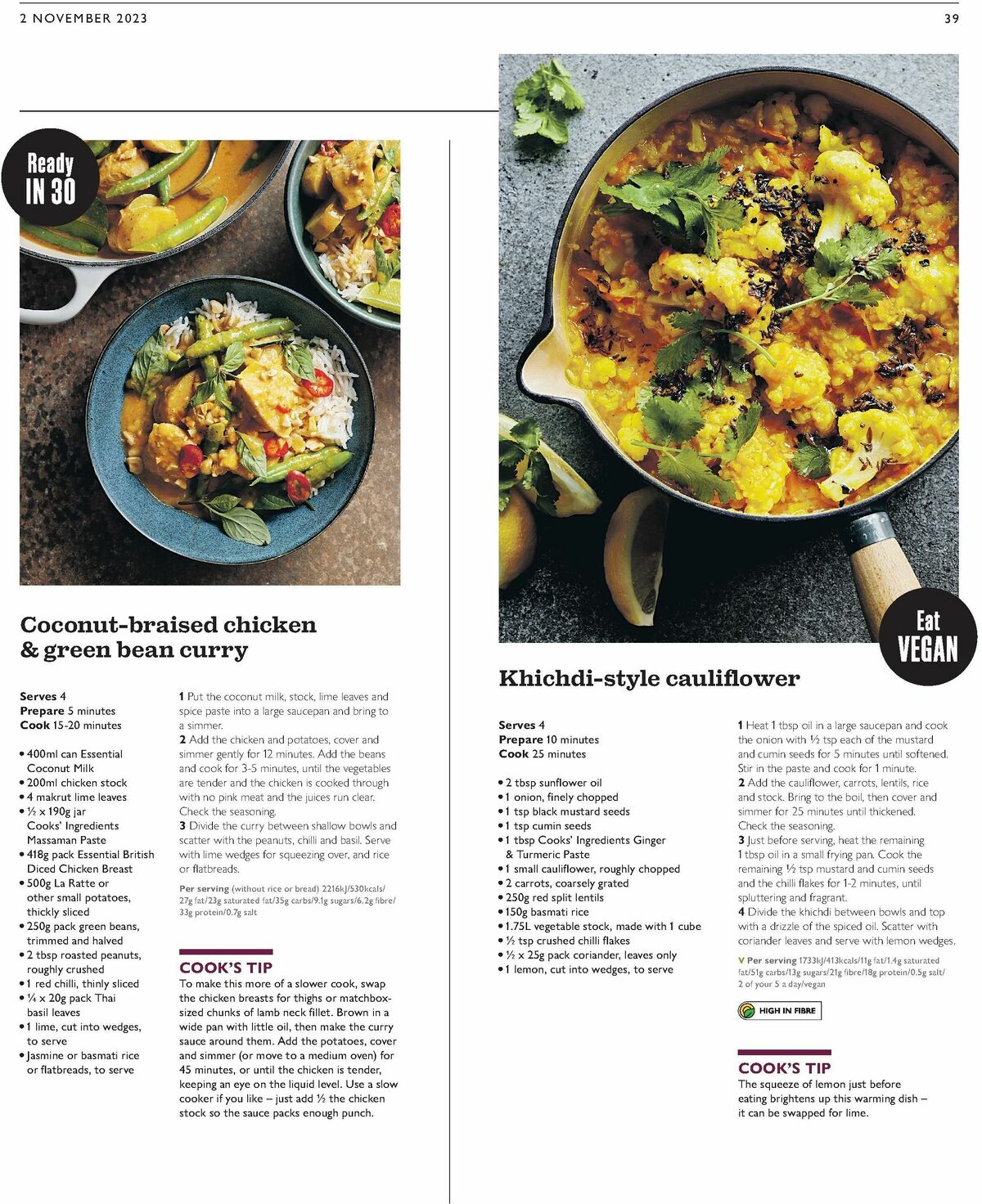 Waitrose Offers from 2 November