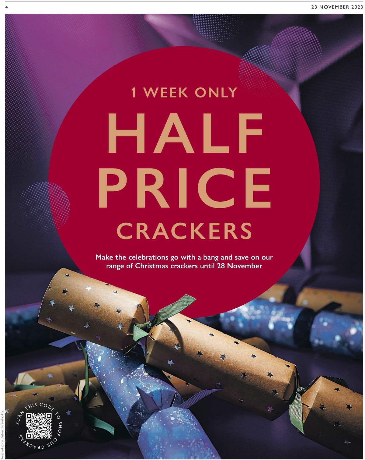 Waitrose Offers from 23 November