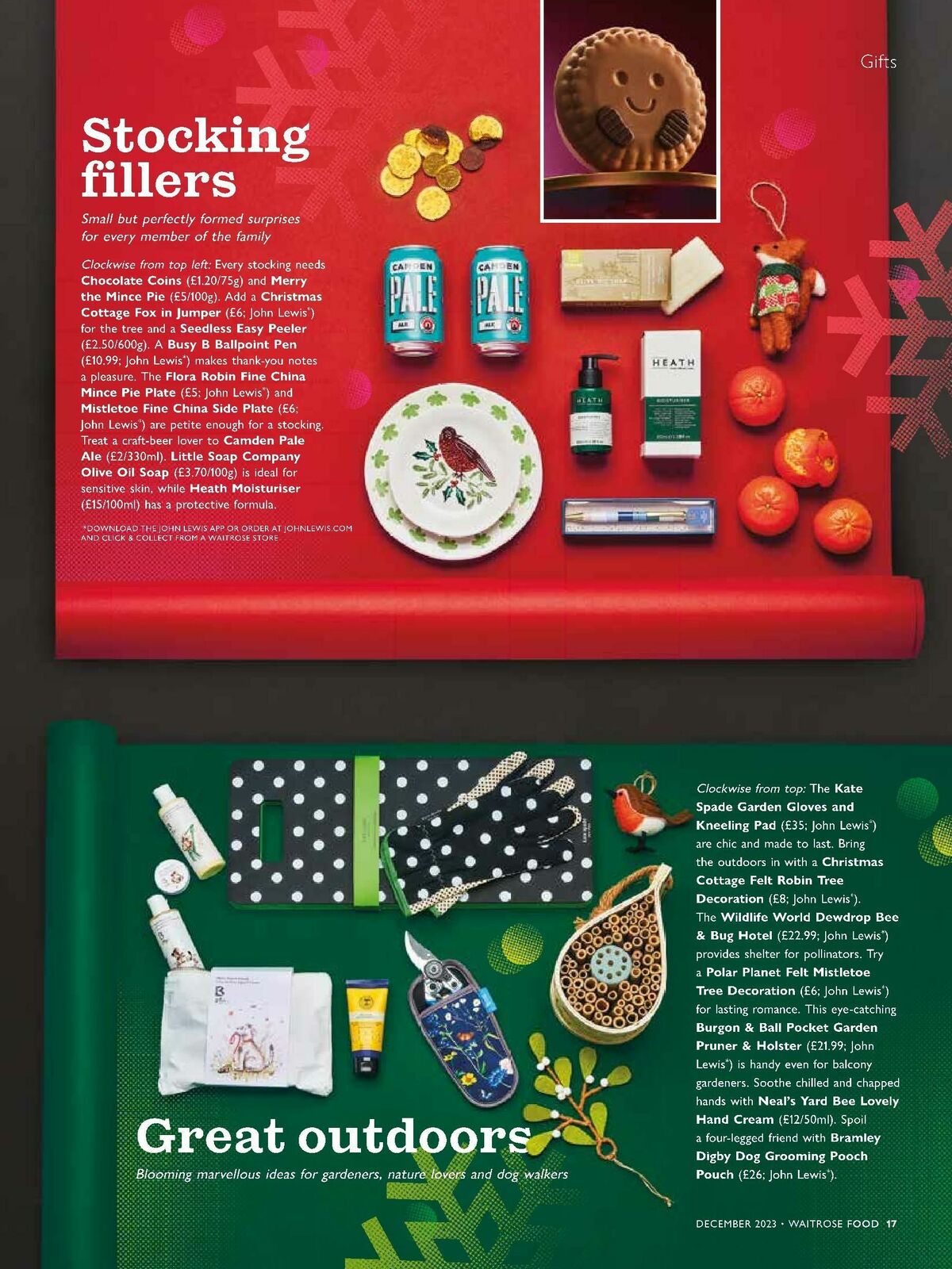 Waitrose Magazine December Offers from 1 December