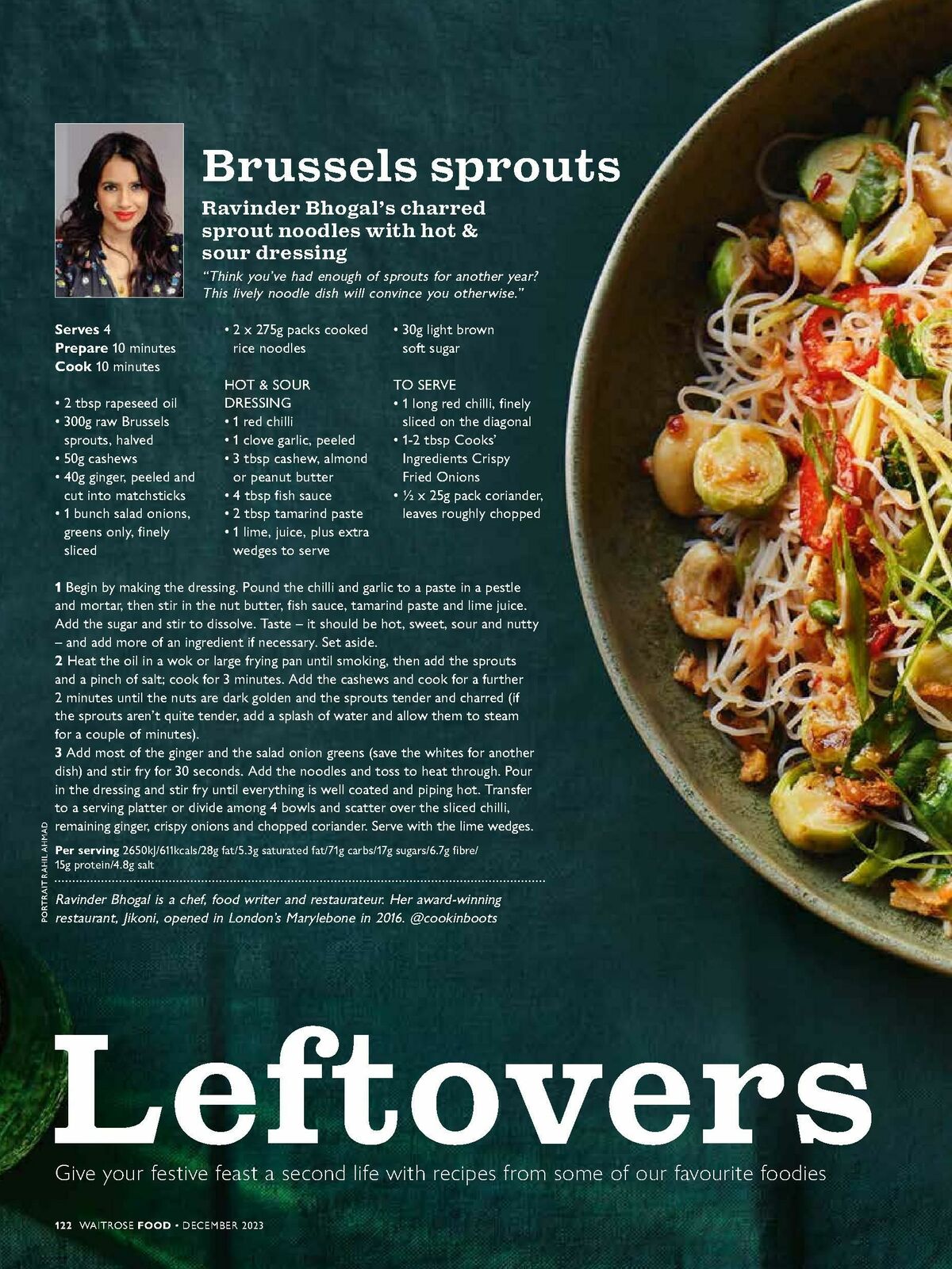 Waitrose Magazine December Offers from 1 December