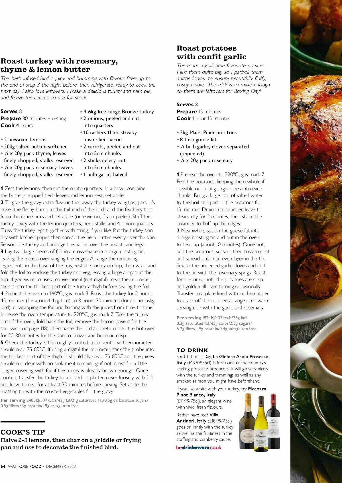 Waitrose Magazine December Offers from 1 December