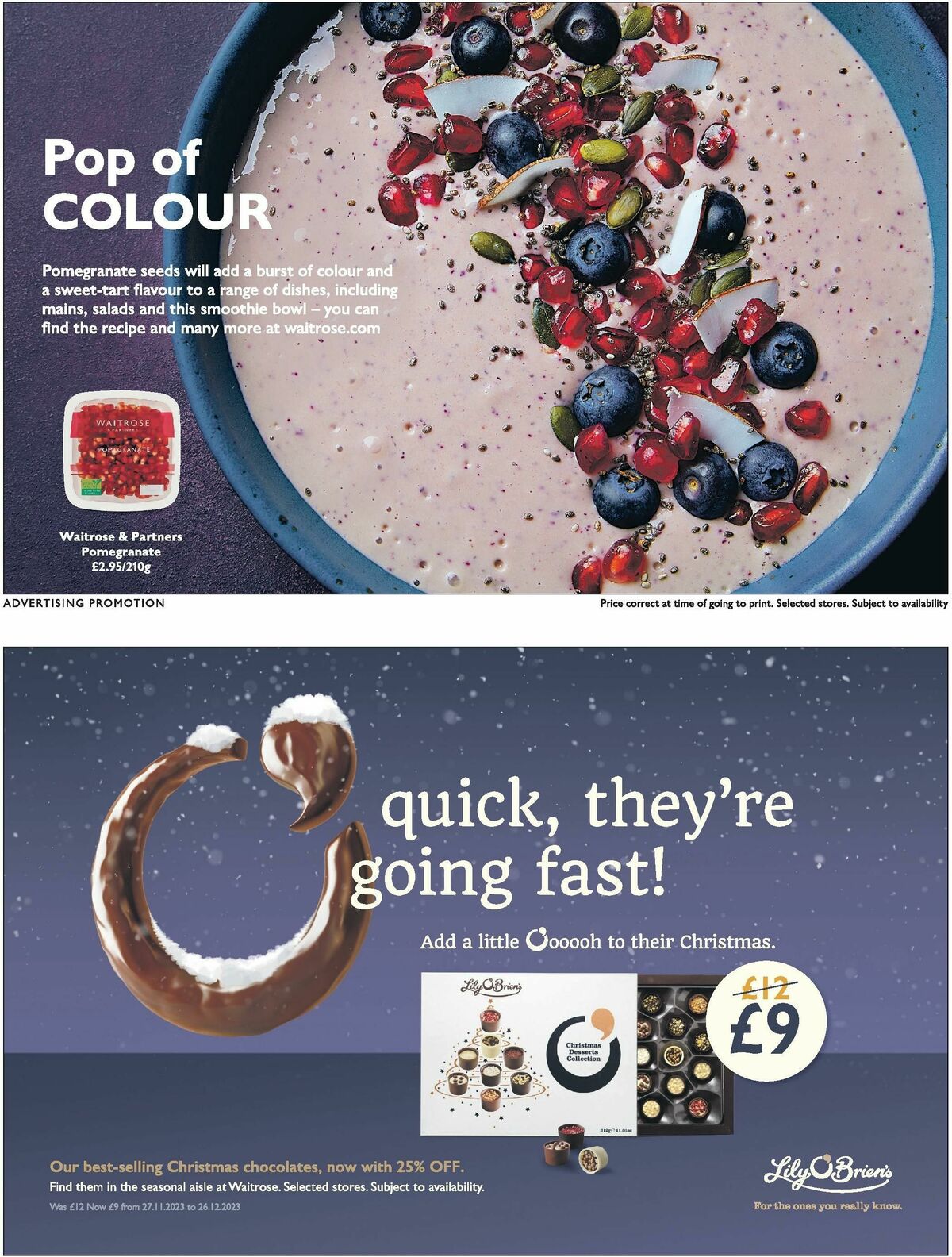 Waitrose Offers from 7 December