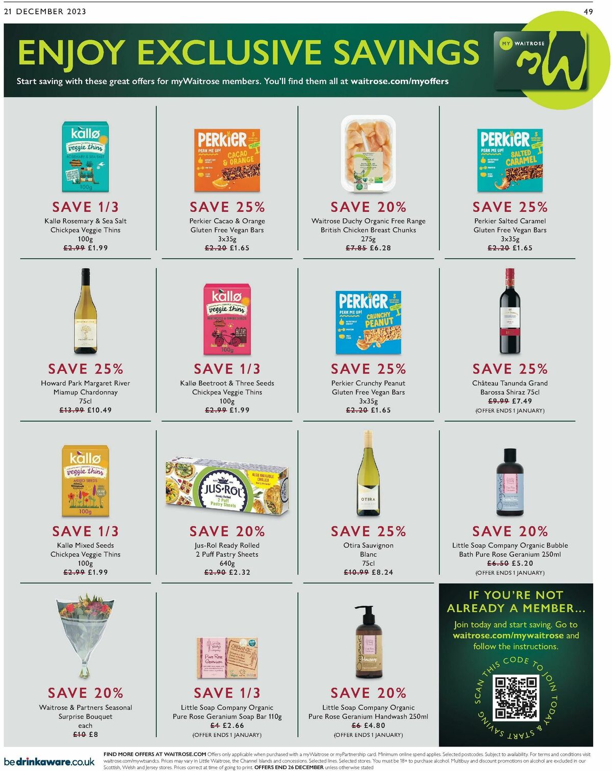 Waitrose Offers from 21 December