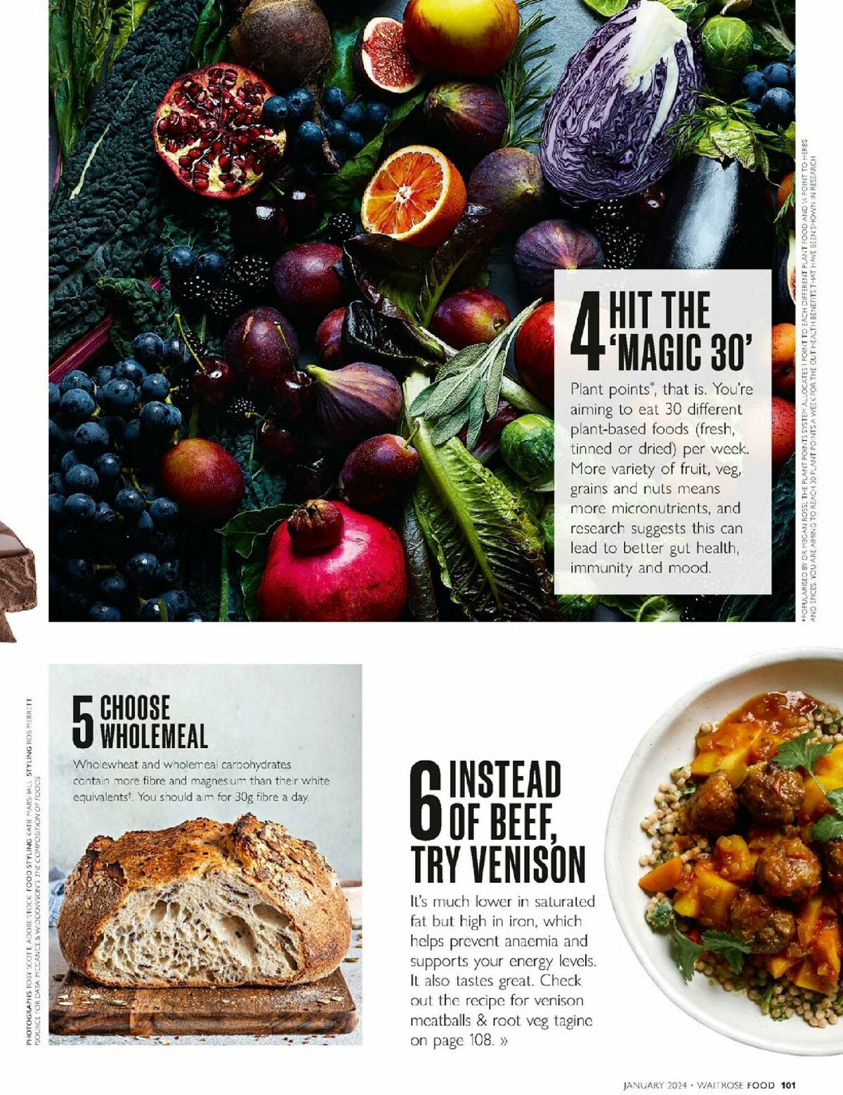 Waitrose Food Magazine January Offers from 1 January