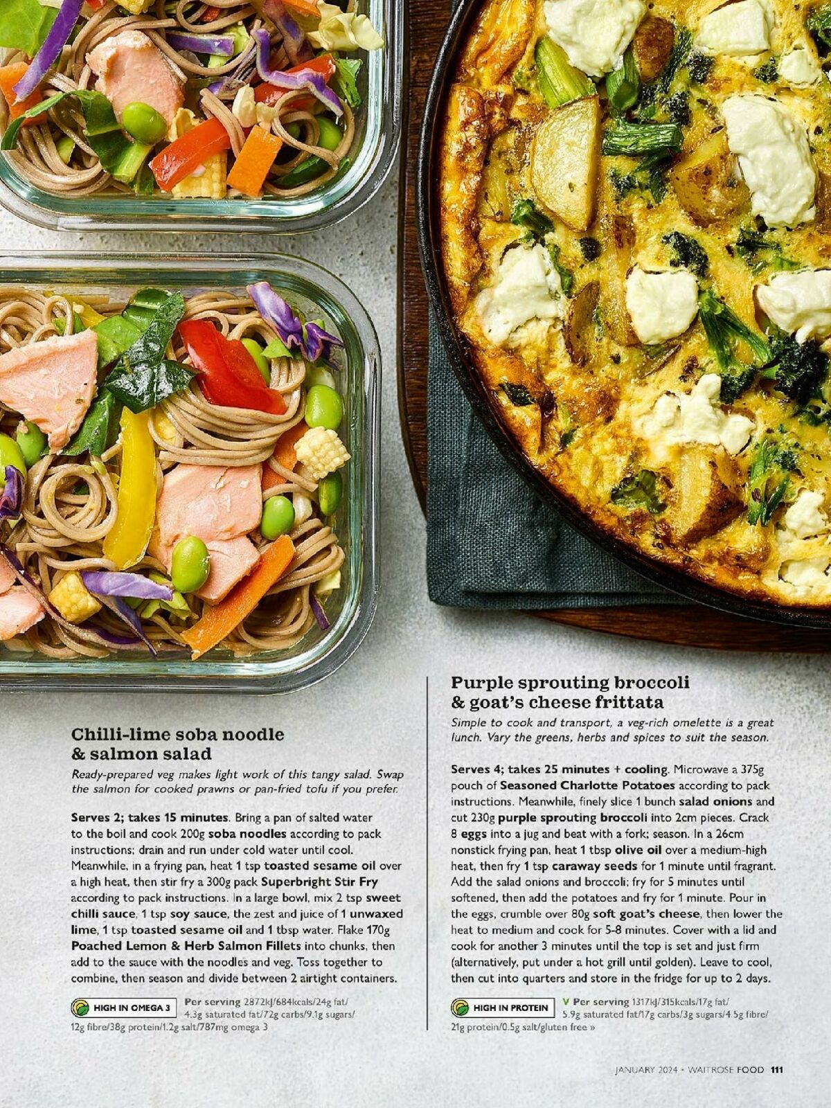 Waitrose Food Magazine January Offers from 1 January