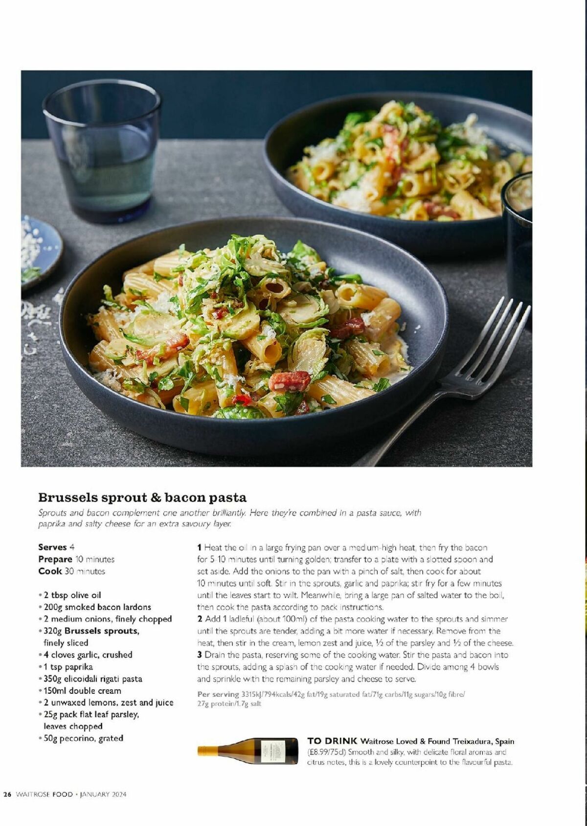 Waitrose Food Magazine January Offers from 1 January