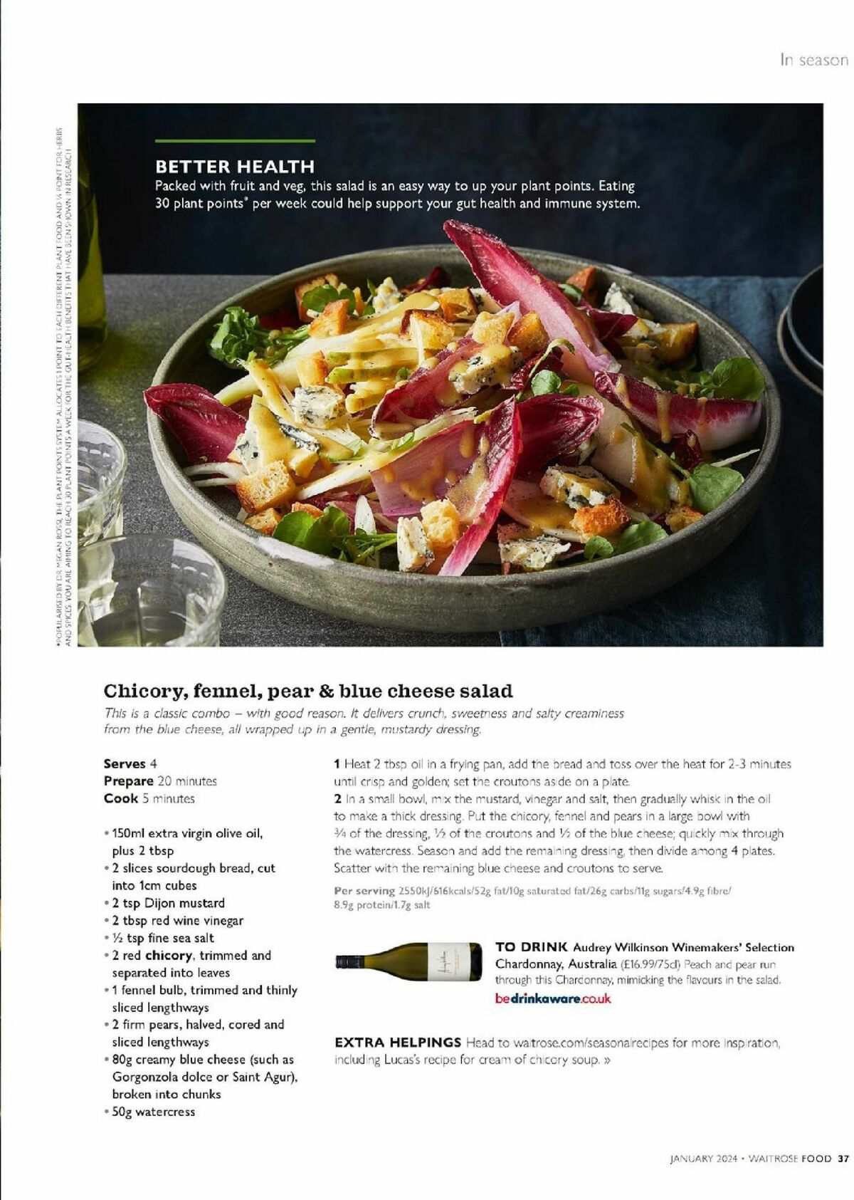 Waitrose Food Magazine January Offers from 1 January