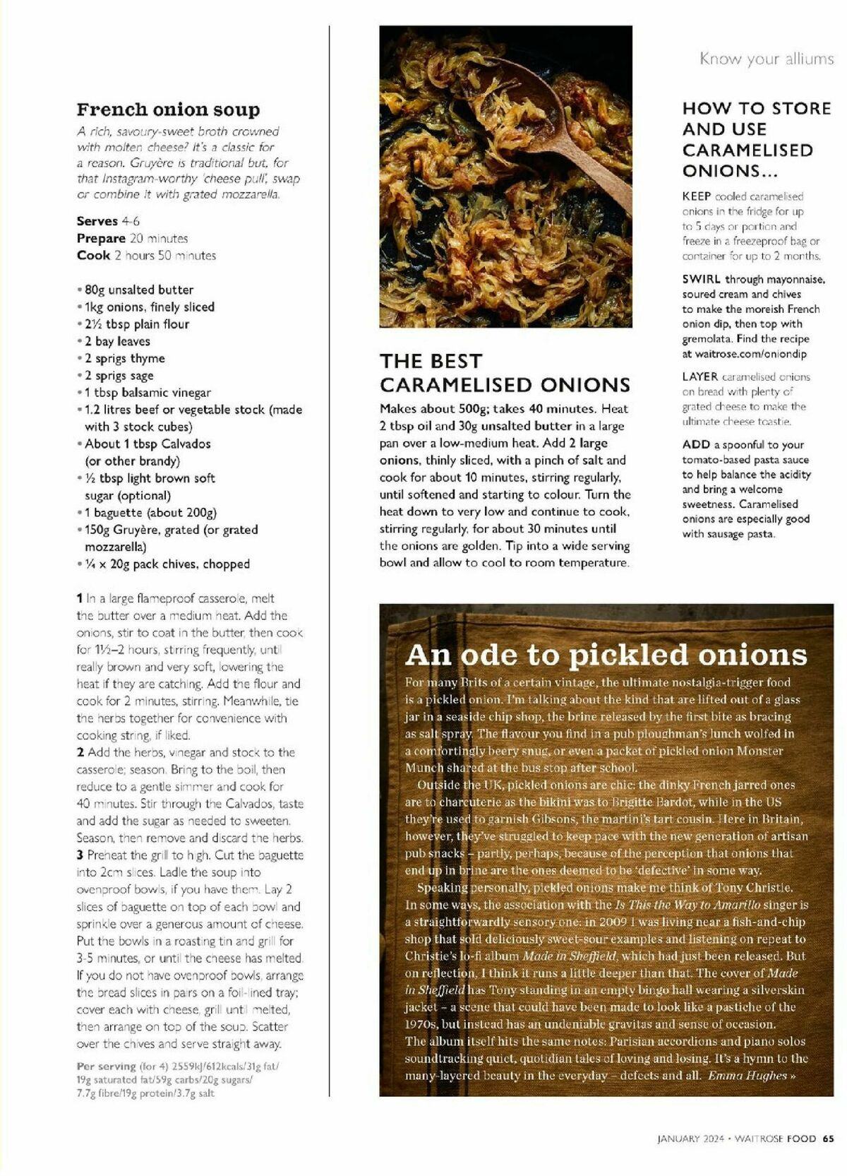 Waitrose Food Magazine January Offers from 1 January