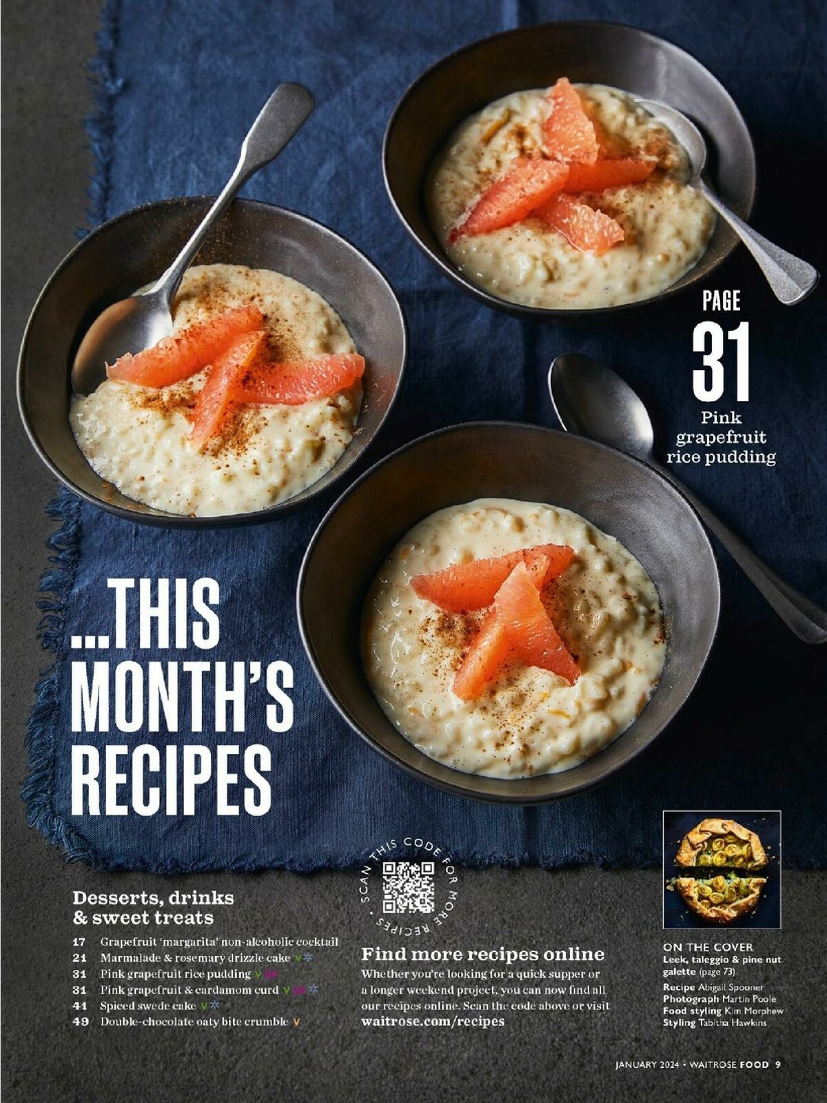 Waitrose Food Magazine January Offers from 1 January