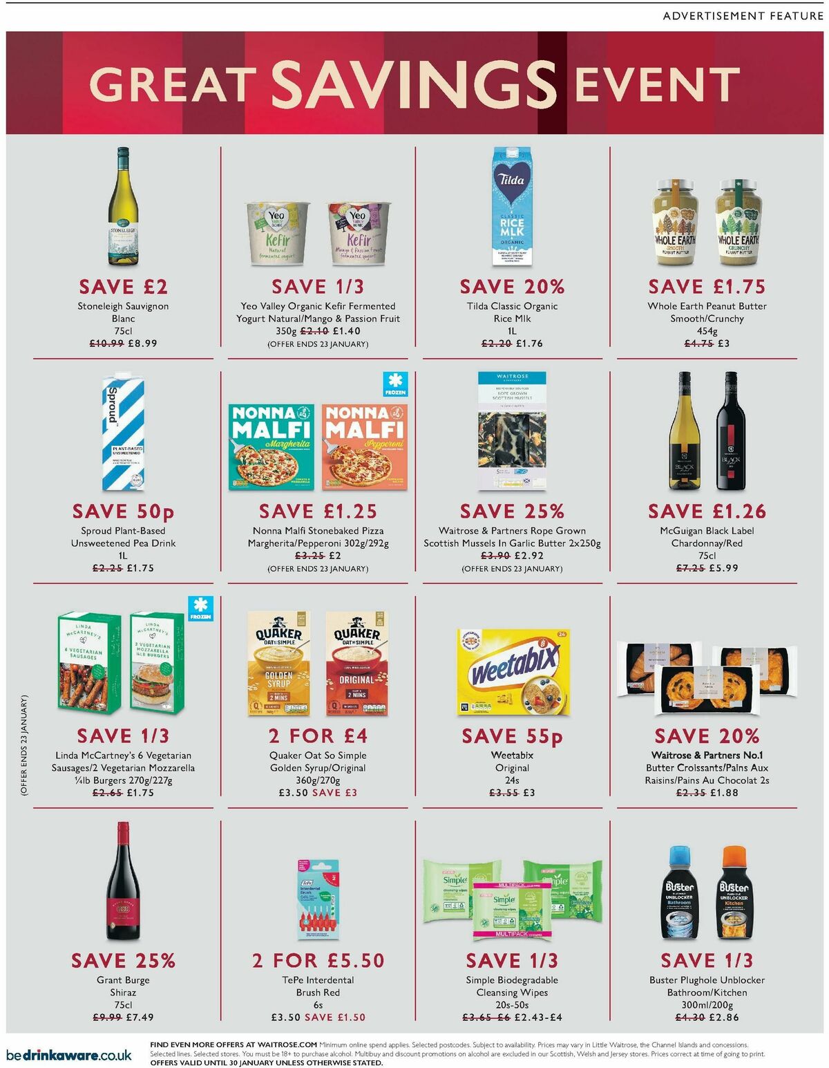 Waitrose Offers from 11 January