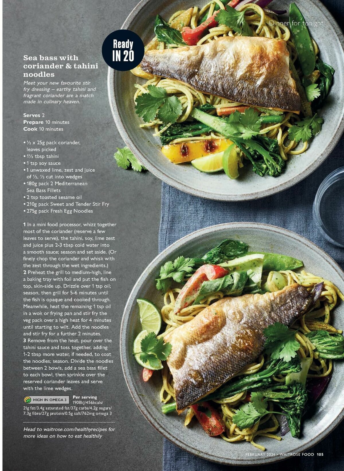 Waitrose Food Magazine February Offers from 1 February