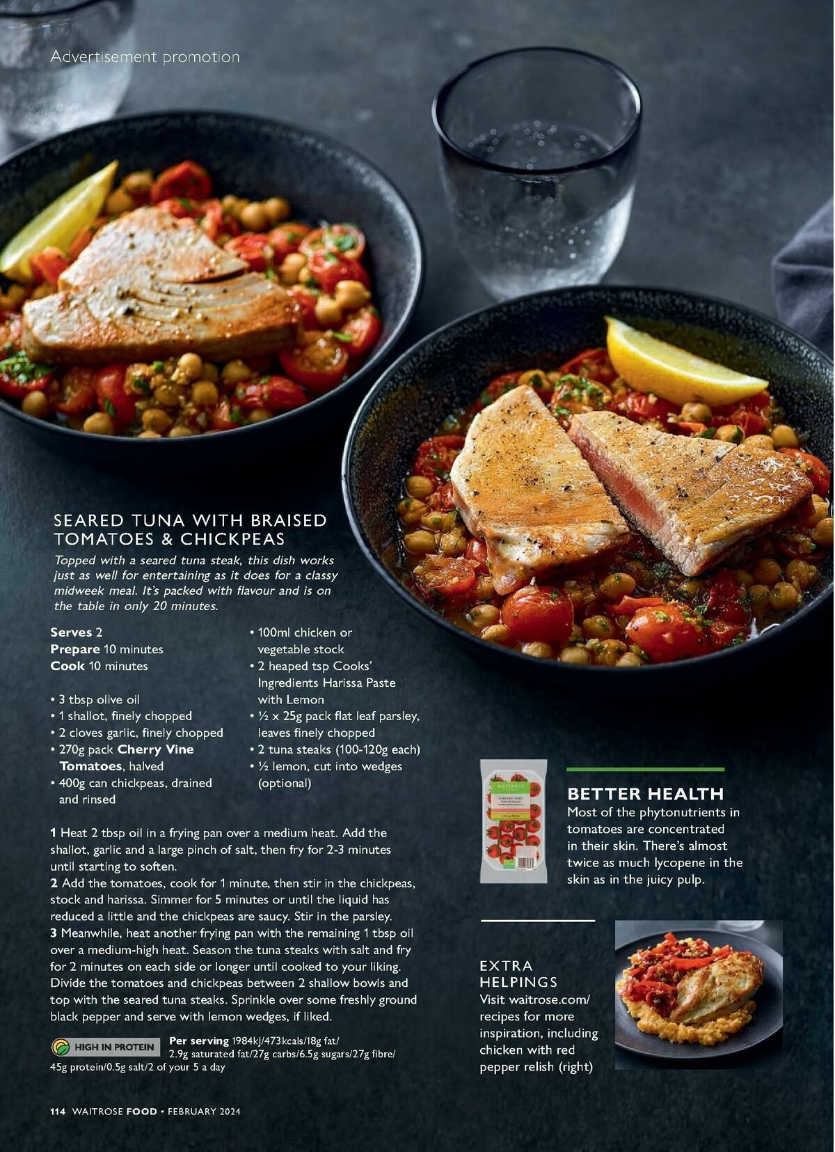 Waitrose Food Magazine February Offers from 1 February