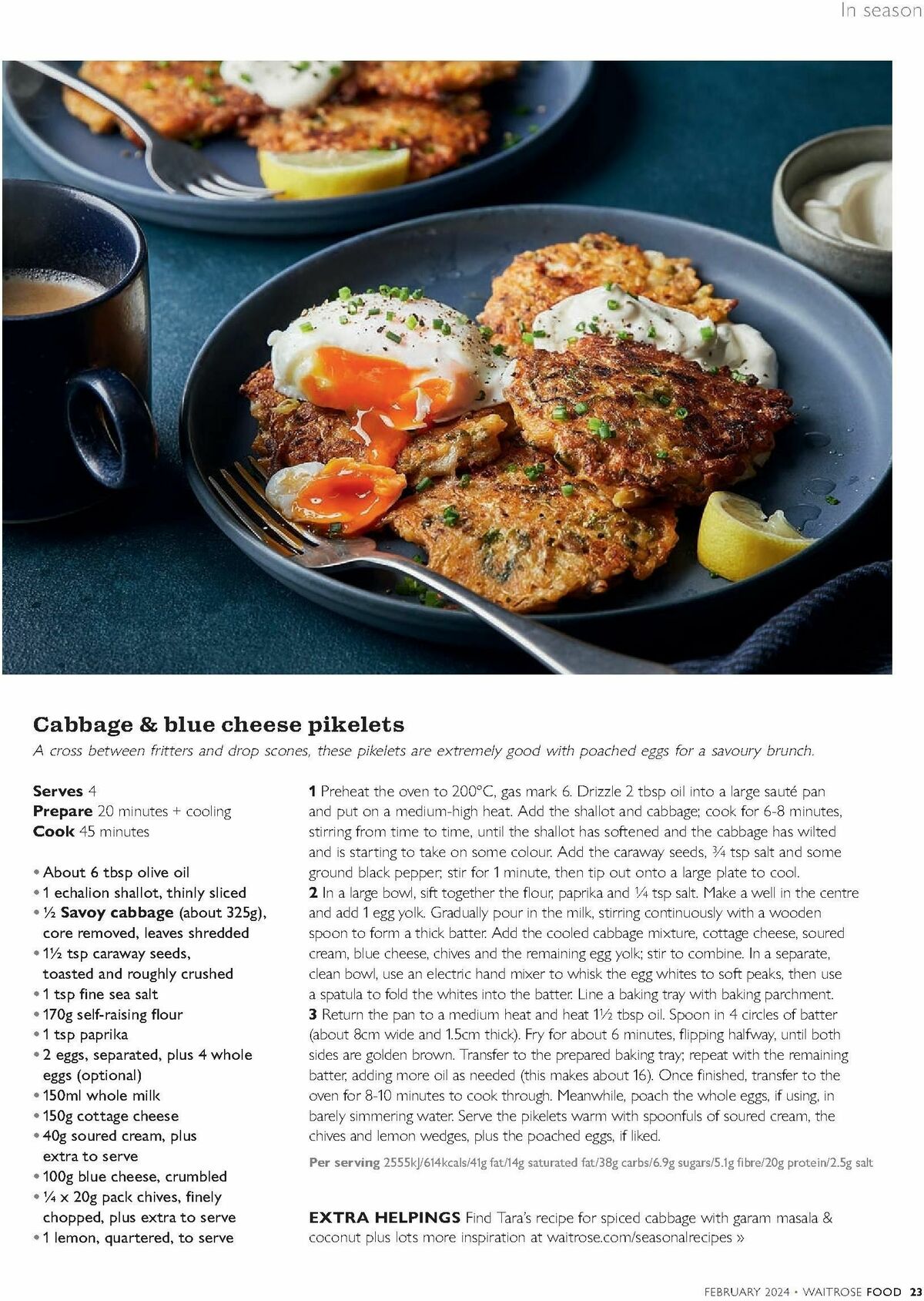 Waitrose Food Magazine February Offers from 1 February