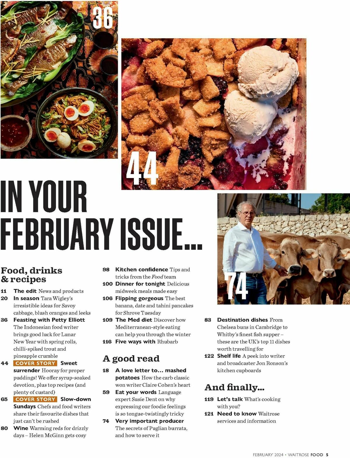 Waitrose Food Magazine February Offers from 1 February