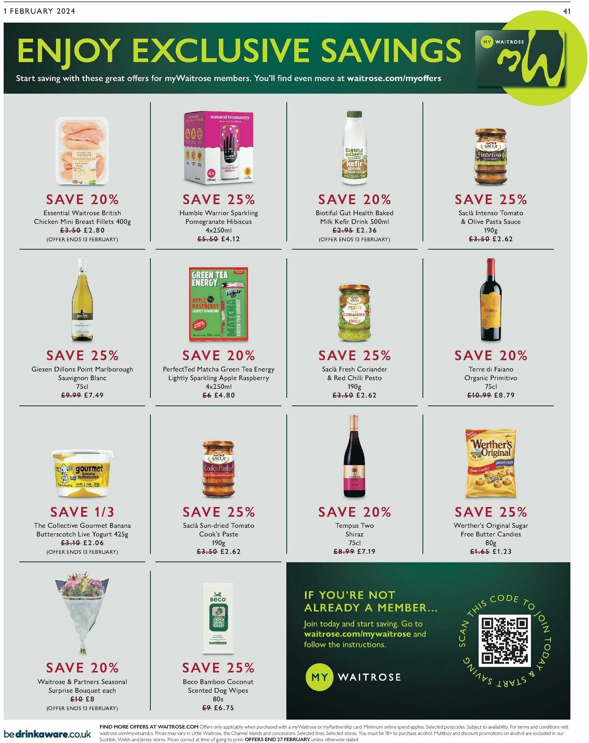 Waitrose Offers from 1 February