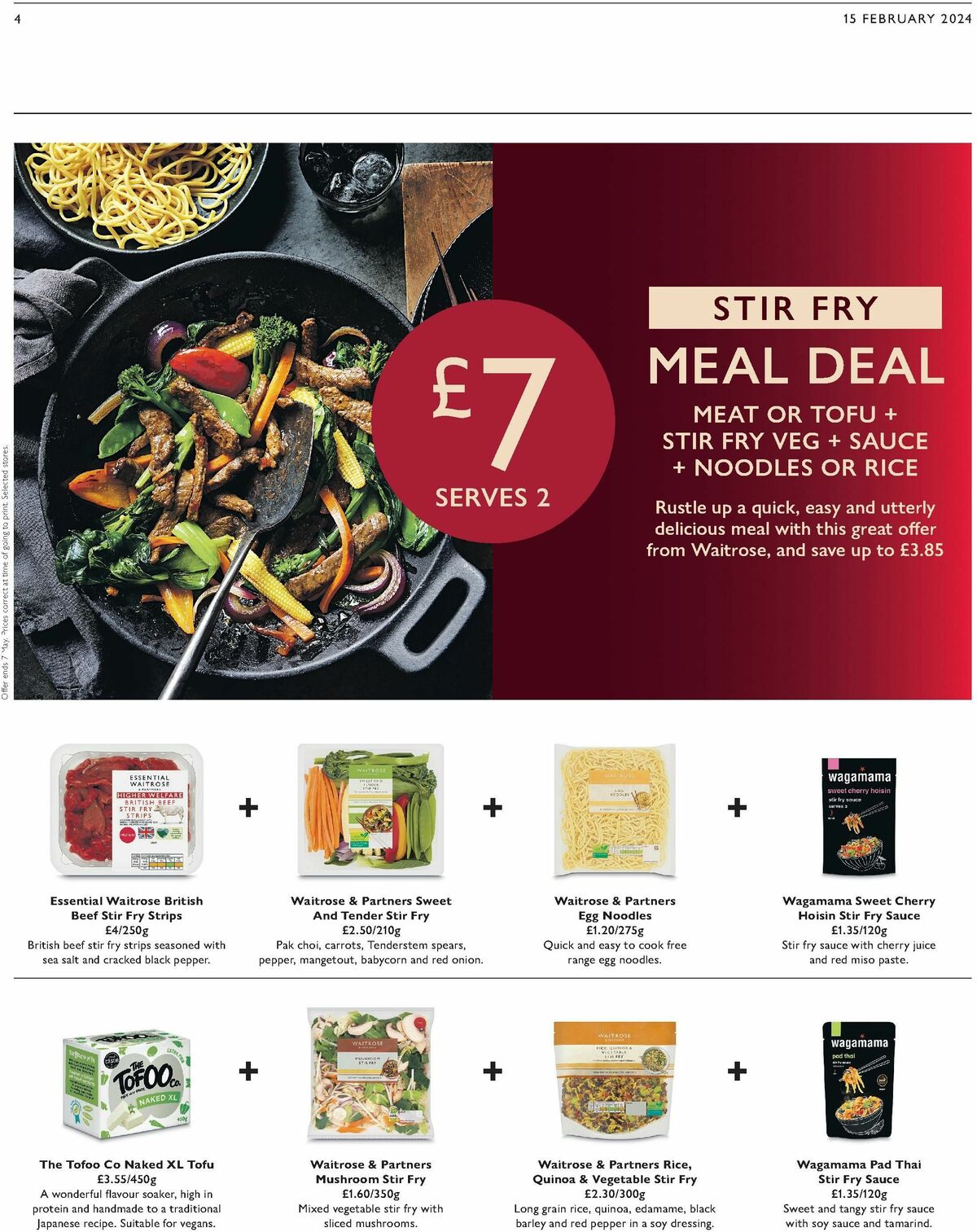 Waitrose Offers from 15 February