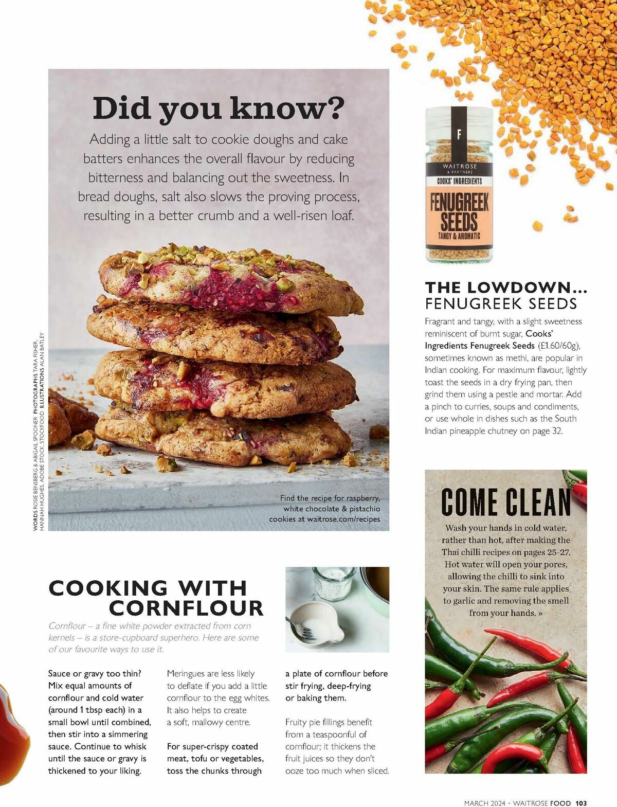 Waitrose Food Magazine March Offers from 1 March