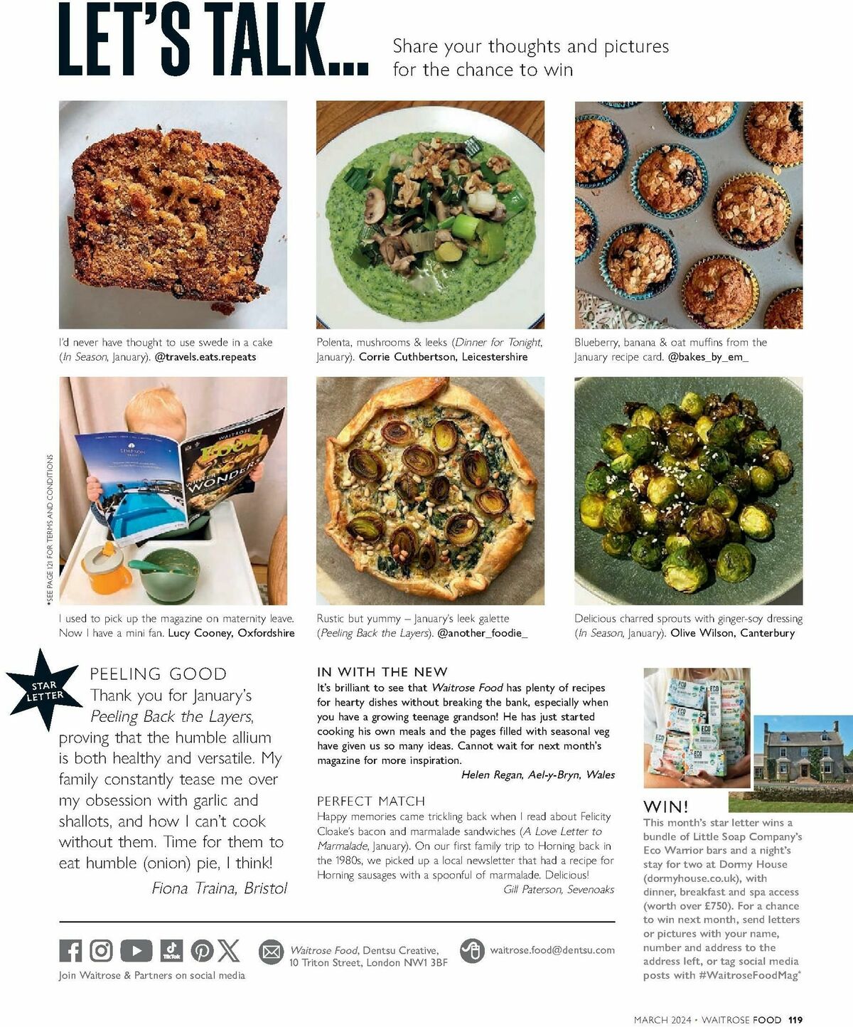 Waitrose Food Magazine March Offers from 1 March