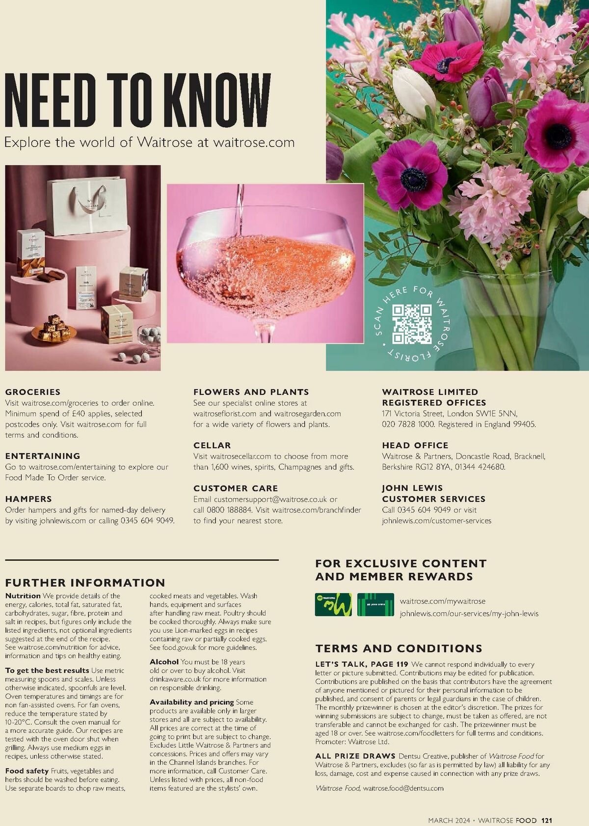 Waitrose Food Magazine March Offers from 1 March