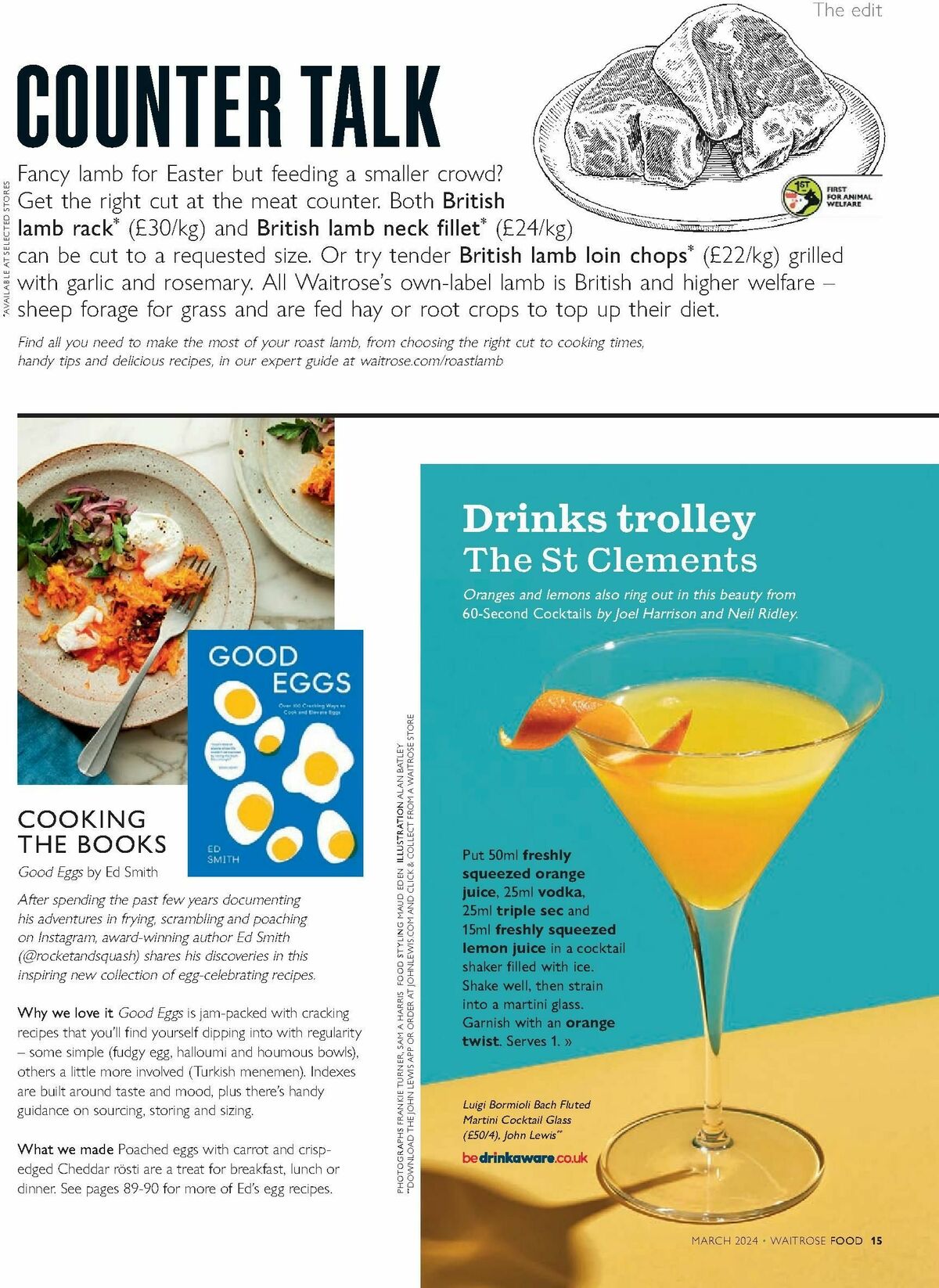 Waitrose Food Magazine March Offers from 1 March