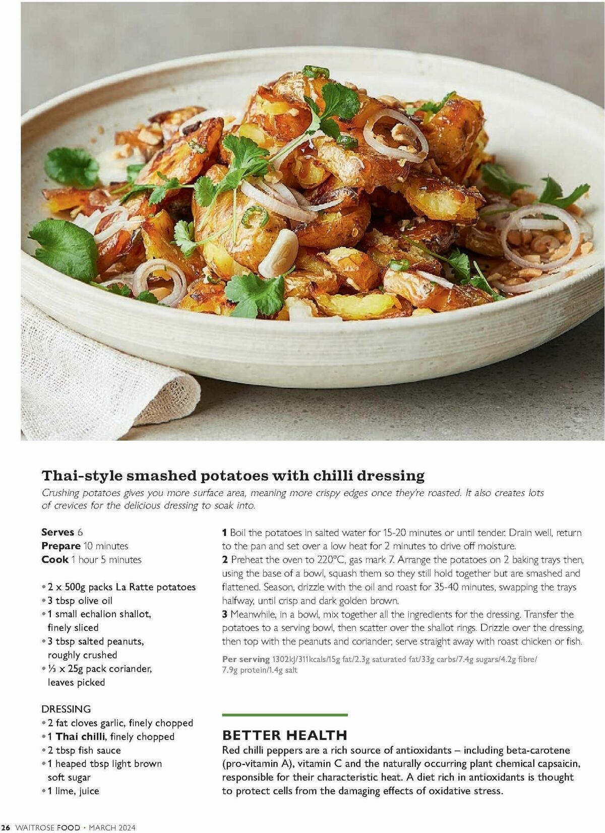 Waitrose Food Magazine March Offers from 1 March