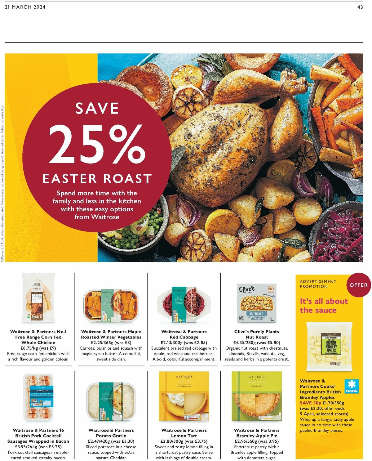 Waitrose Offers from 21 March