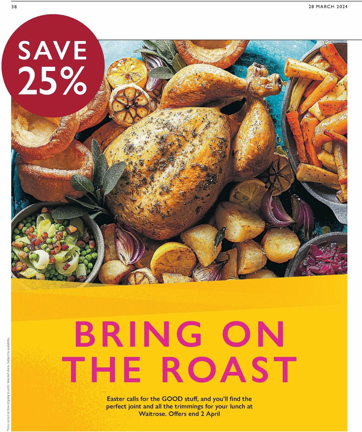 Waitrose Offers from 28 March