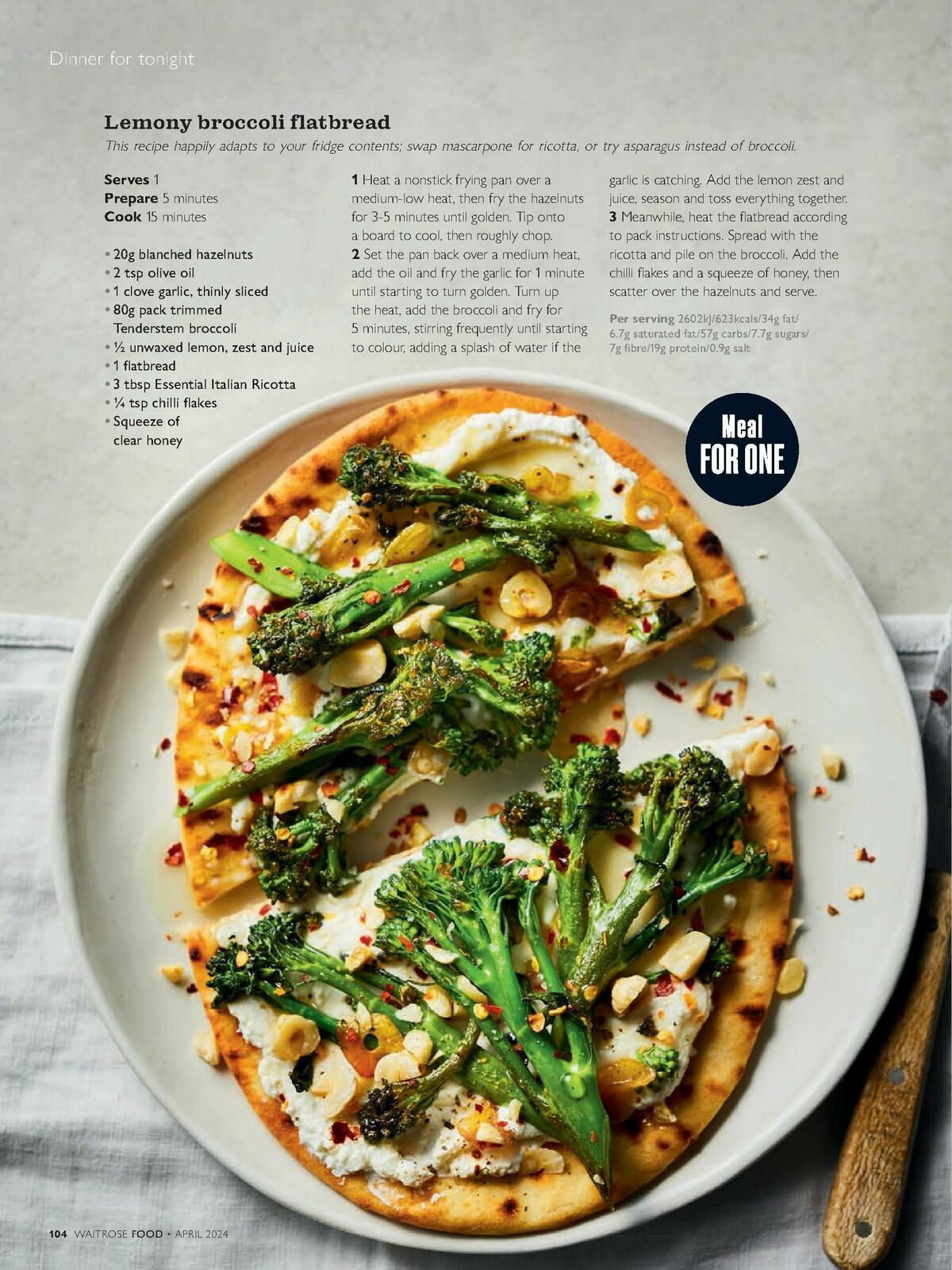 Waitrose Food Magazine April Offers from 1 April