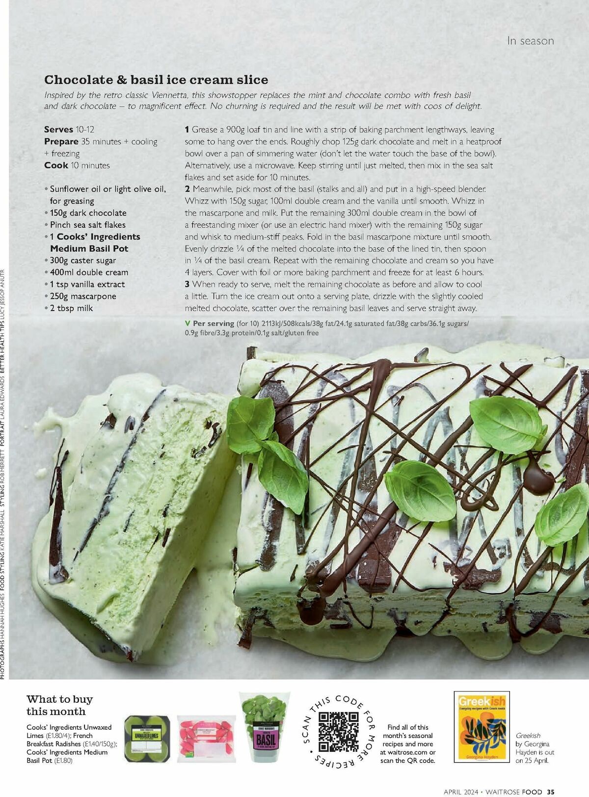 Waitrose Food Magazine April Offers from 1 April