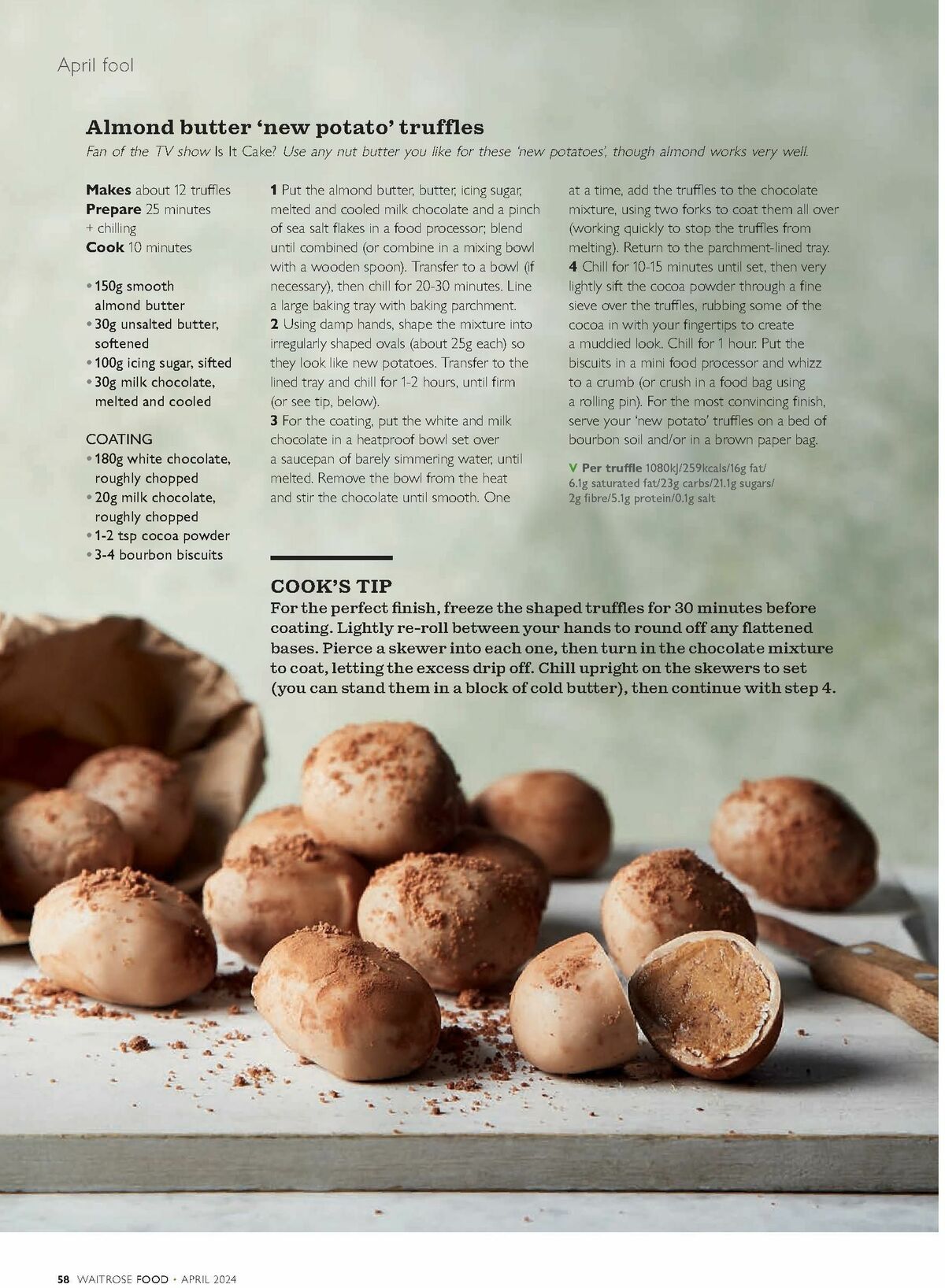 Waitrose Food Magazine April Offers from 1 April