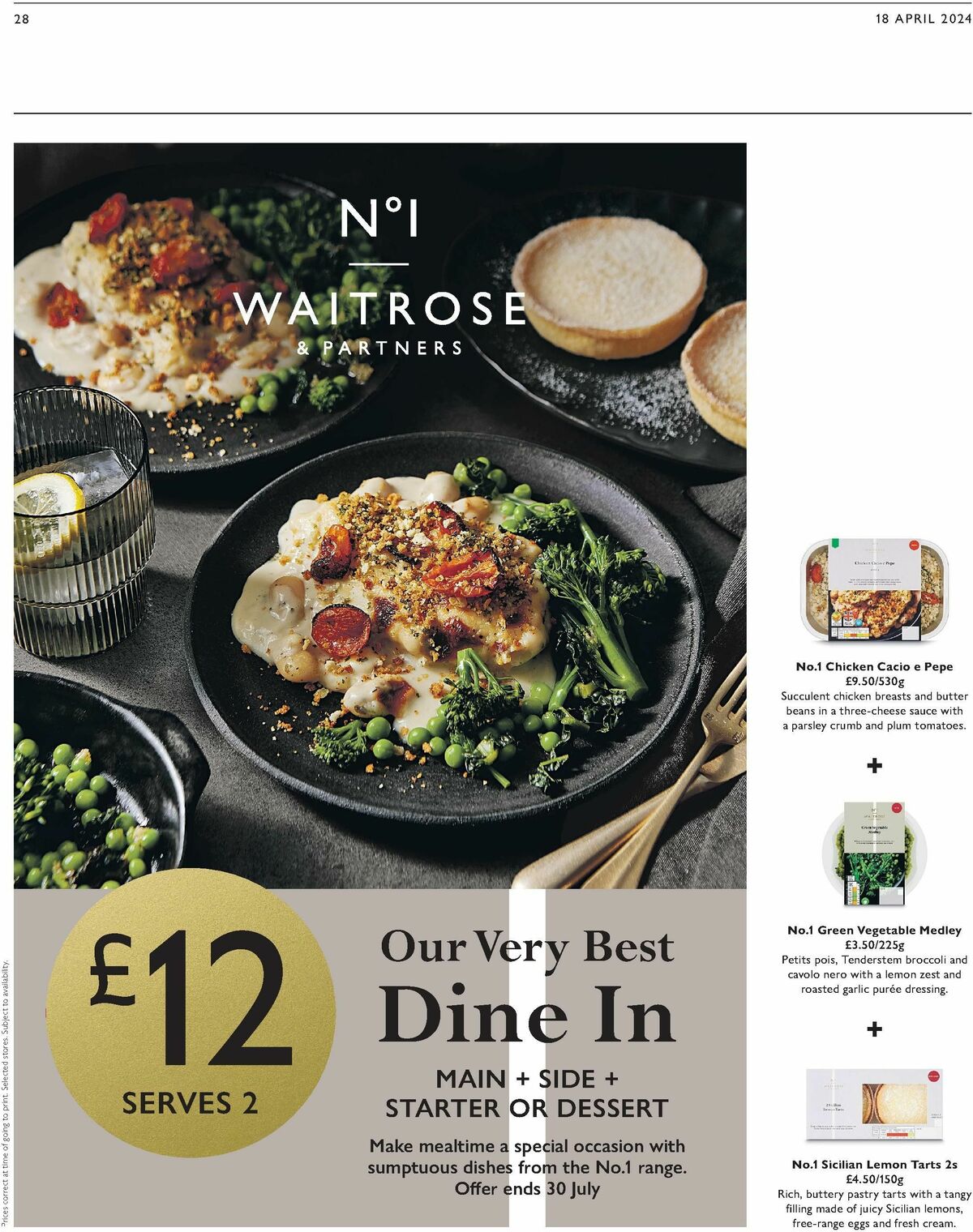 Waitrose Offers from 18 April