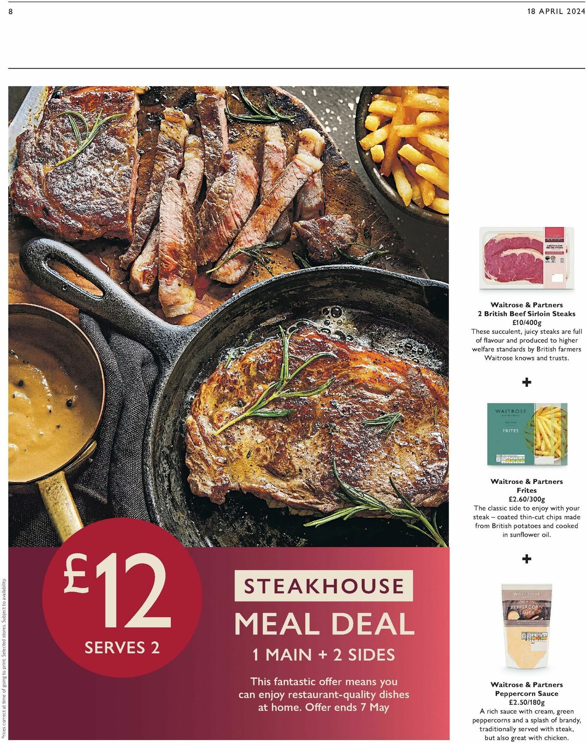 Waitrose Offers from 18 April