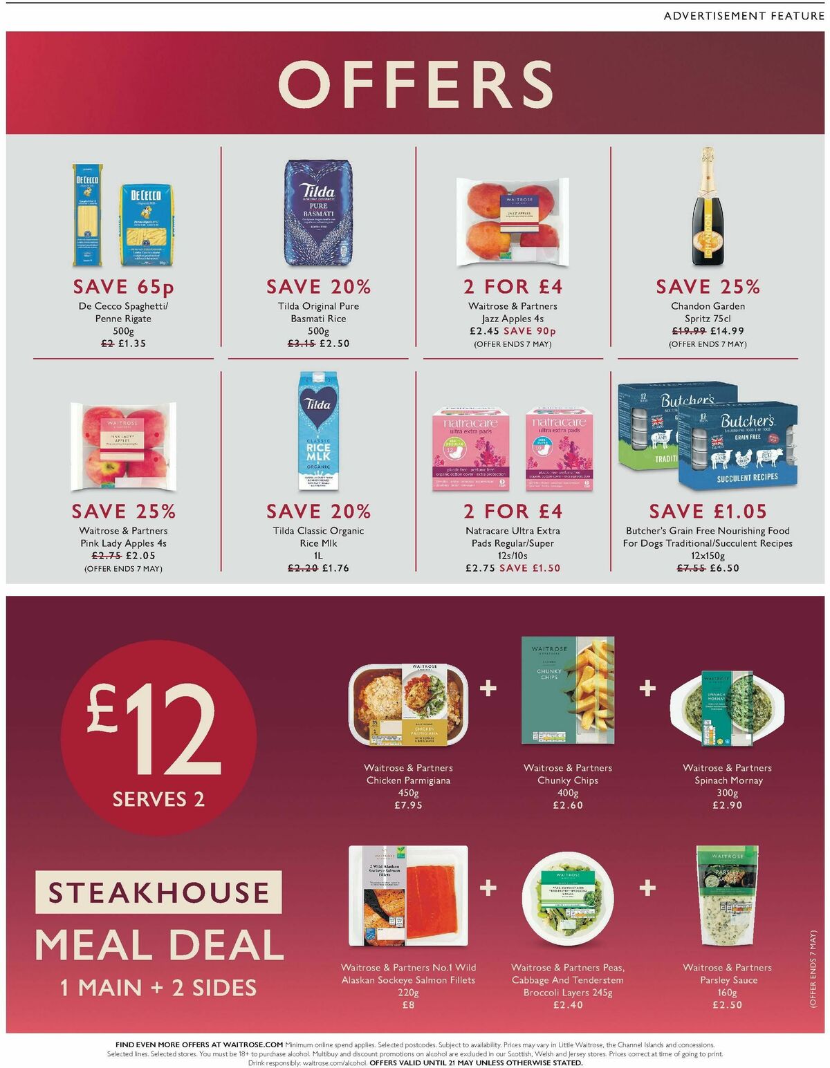 Waitrose Offers from 25 April